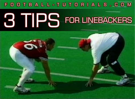 football linebacker tips